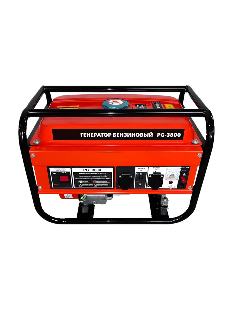 РЫСЬ PG-3800 Генераторы бензиновые 3000/3200 Вт